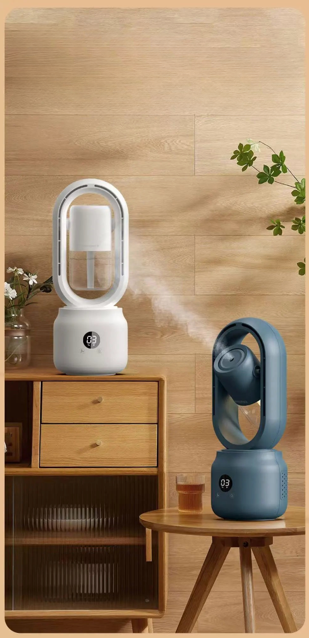 Humidificateur de Table – Brume Ultra-Fine, LED Ambiante, Aromathérapie USB