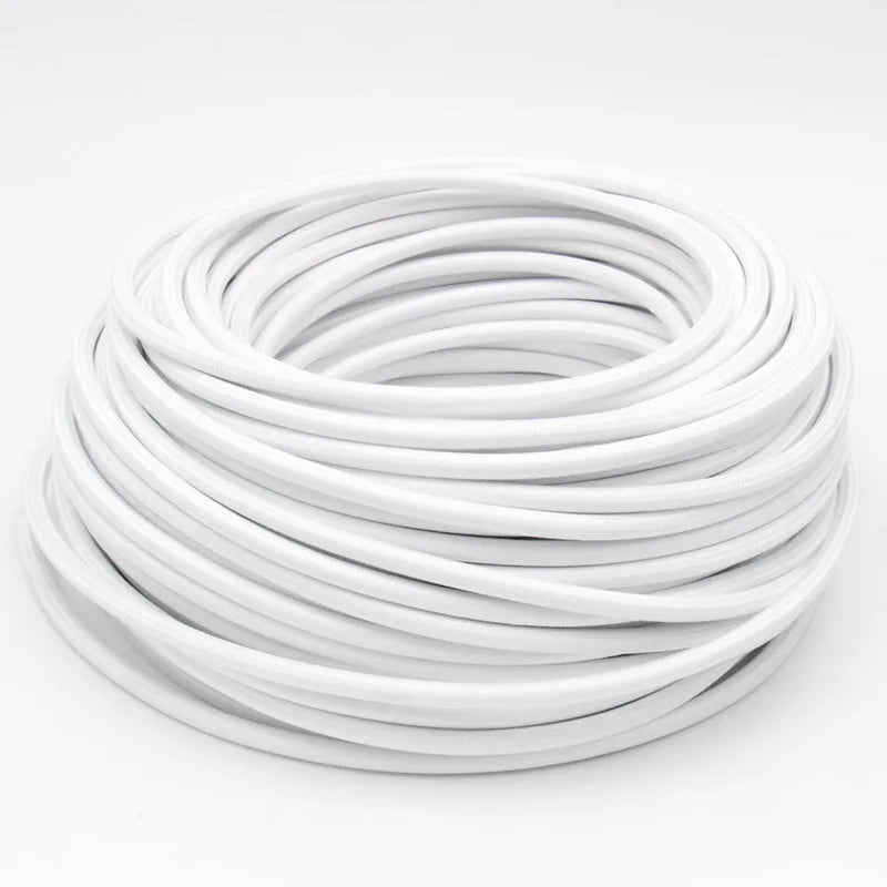 Rallonge ventilateur & luminaire câble textile simple