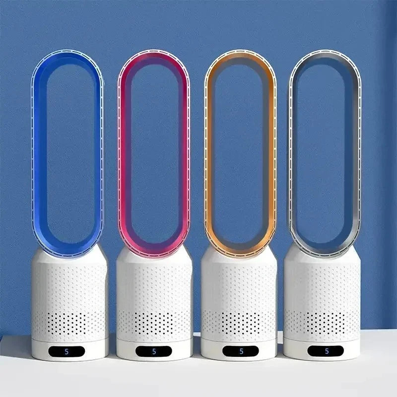 Mini Ventilateur Sans Pales – Silencieux, 5W | Design Compact et Moderne