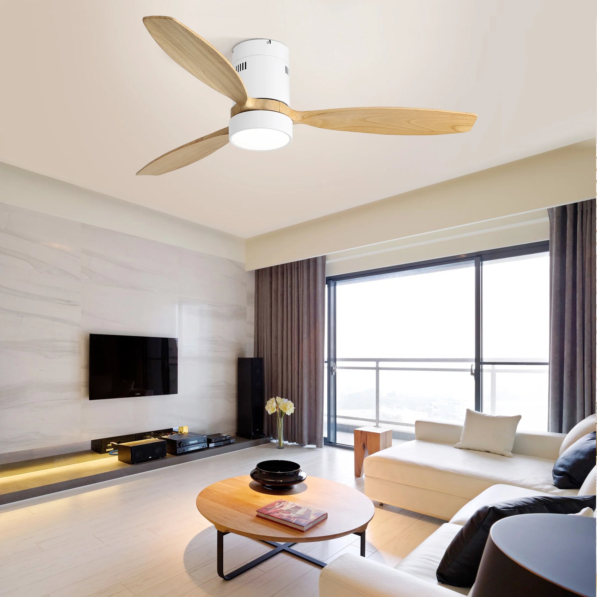 Ventilateur Plafond Lumea – LED 3 Couleurs | Lumixin
