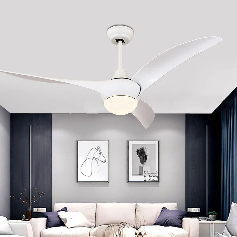 Ventilateur de Plafond Lignora 3 Pales LED & moteur DC silencieux