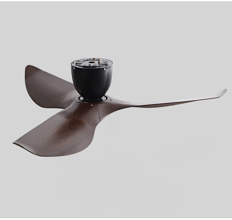 Ventilateur de Plafond Noctyra 96, 132 cm – 3 pales ABS, sans lumière, télécommande | Lumixin
