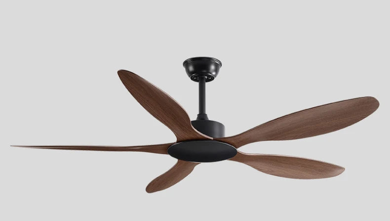 Ventilateur Plafond Helixair 6 Pales Bois Foncé – Ultra Silencieux | Lumixin