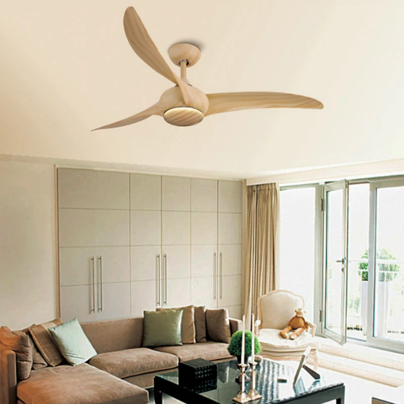 Ventilateur de Plafond Lignora 3 Pales LED & moteur DC silencieux
