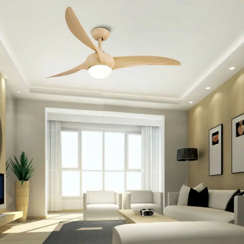 Ventilateur de Plafond Lignora 3 Pales LED & moteur DC silencieux