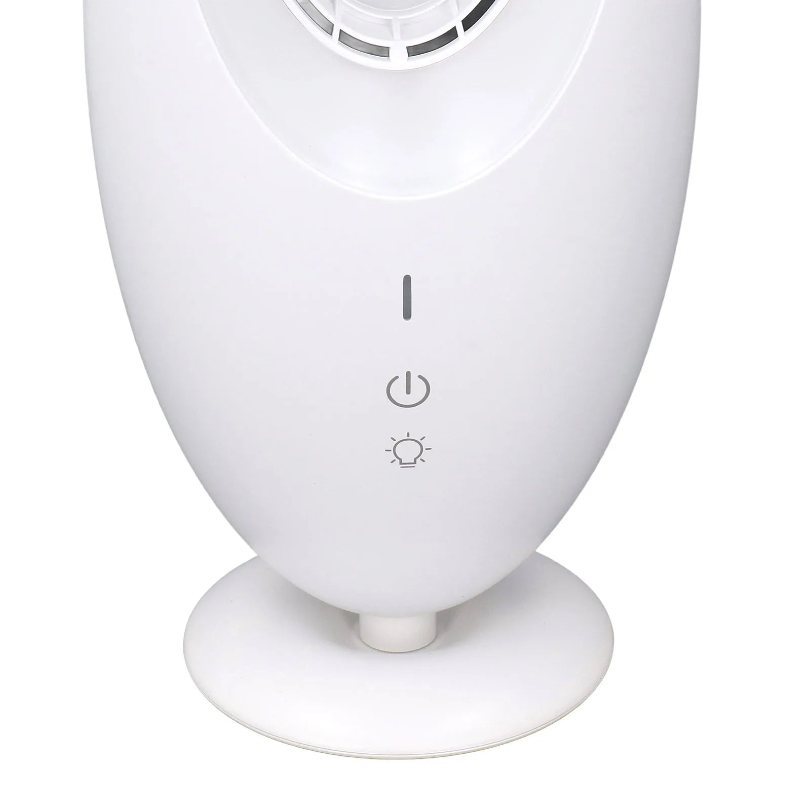 Ventilateur sans pales LED – Silencieux, 3 vitesses, lumière de nuit, USB rechargeable | Lumixin