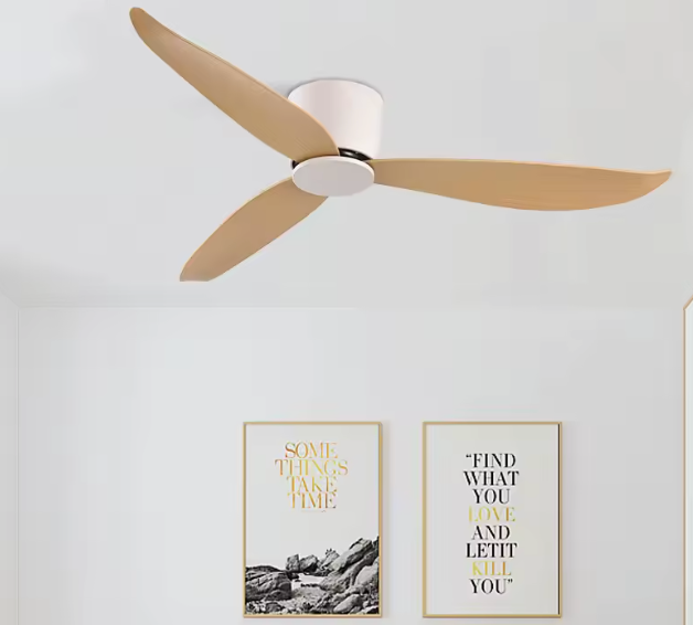 Ventilateur de Plafond Alizara  Ø105-132cm – Silencieux, Télécommande Lumixin