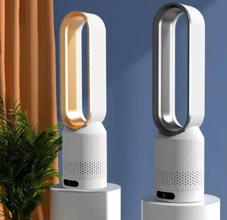 Mini Ventilateur Sans Pales – Silencieux, 5W | Design Compact et Moderne
