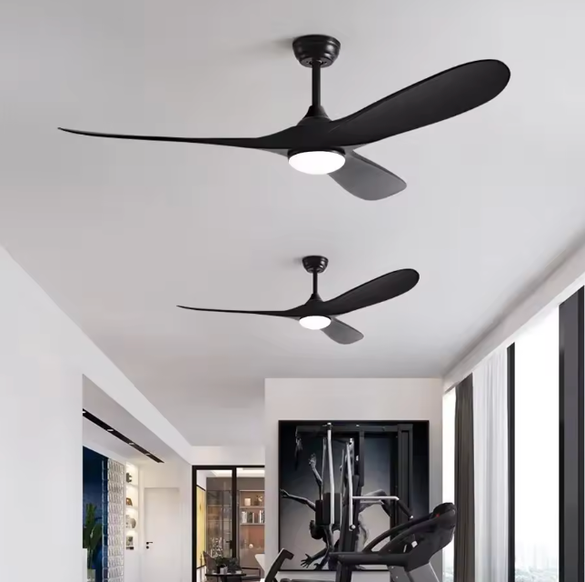 Ventilateur de Plafond Zéphira en Bois Naturel Silencieux Ø132,152,178cm – Style Tropical avec Télécommande | Lumixin