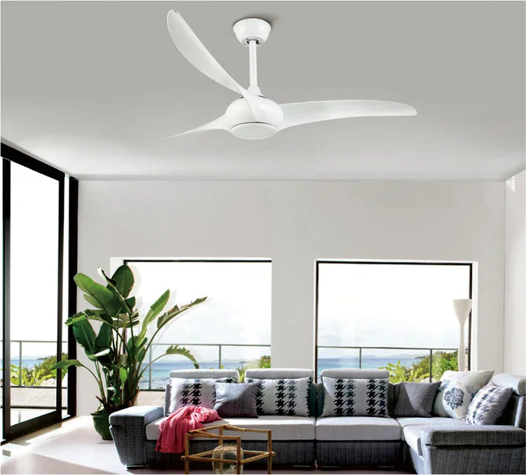 Ventilateur de Plafond Lignora 3 Pales LED & moteur DC silencieux