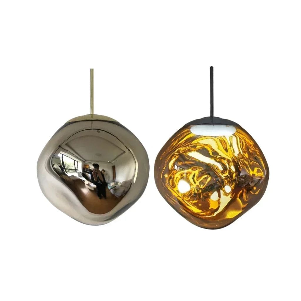Suspension Luminaire  Moderne en Verre Coloré