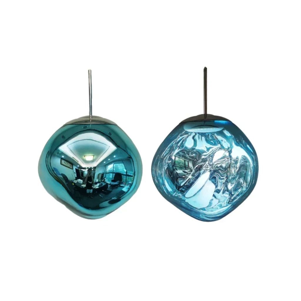 Suspension Luminaire  Moderne en Verre Coloré