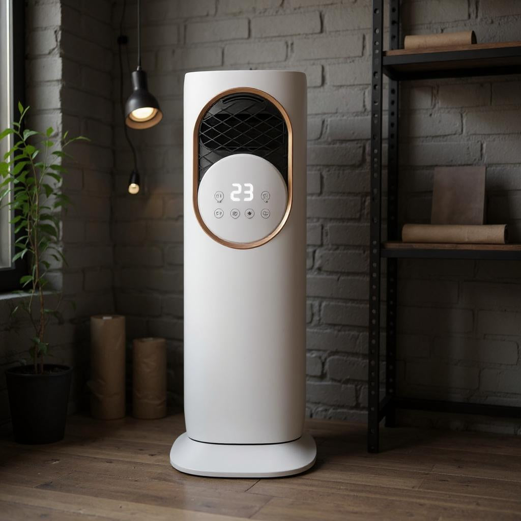 Tour Humidificateur – Ventilateur, Réservoir 4L, Design Élégant