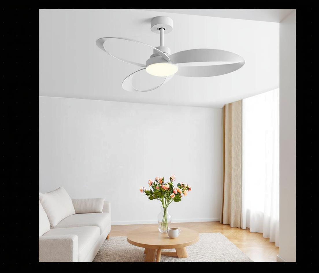 Ventilateur de Plafond Annelis 108,132 cm – 3 Pales Vintage avec Télécommande | Lumixin