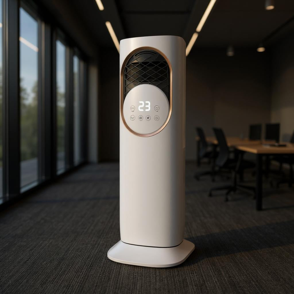 Tour Humidificateur – Ventilateur, Réservoir 4L, Design Élégant